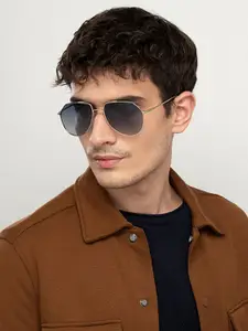 Vincent Chase Men Aviator Sunglasses with Polarised and UV Protected Lens 146191