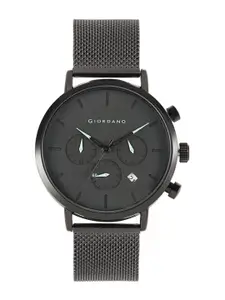 GIORDANO Men Bracelet Style Straps Water Resistant Analogue Watch- GZ-50018-11