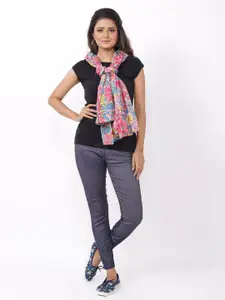 AQVA Women Printed Cotton Scarf