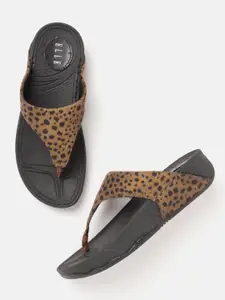 ELLE Women Leopard Print Comfort Heels