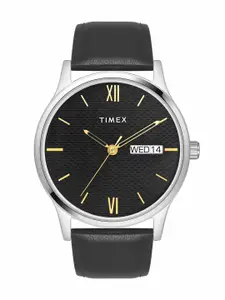 Timex Men Brass Dial & Stainless Steel Straps Analogue Watch TW0TG8309