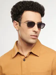 Vincent Chase Men Rectangle Sunglasses with Polarised and UV Protected Lens 201164