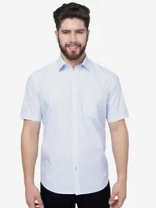 Greenfibre Micro Ditsy Printed Cotton Casual Shirt