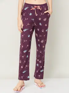 Ginger by Lifestyle Women Printed Cotton Lounge Pants