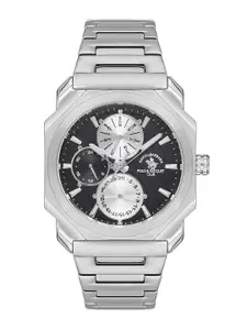 SANTA BARBARA POLO & RACQUET CLUB Men Bracelet Style Straps Watch SB.1.10442-1