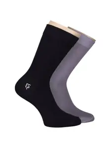 FOOTPRINTS Men Pack Of 2 Calf Length Socks