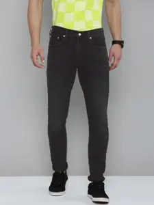 Levis Men Solid Slim Tapered Fit Low-Rise Light Fade Stretchable Jeans