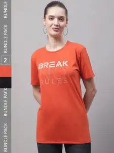 MACK JONNEY Pack Of 2 Cotton T-shirt