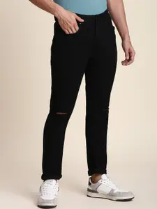 Dennis Lingo Men Slim Fit Slash Knee Stretchable Jeans