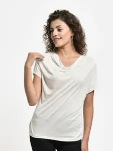 urSense Cowl Neck Extended Sleeves T-shirt