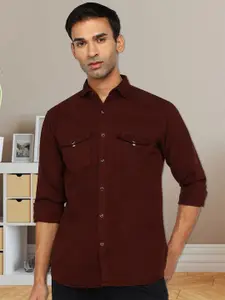 Kuons Avenue Smart Slim Fit Denim Casual Shirt