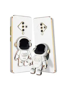 Karwan Vivo S1 Pro Phone Back Case With Astronaut Holster Stand