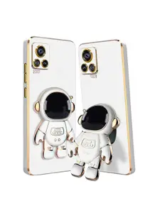 Karwan Vivo V20 Phone Back Case With Astronaut Holster Stand