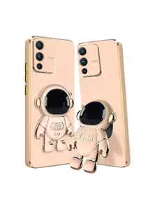 Karwan Vivo V23 Pro Phone Back Case With Astronaut Holster Stand