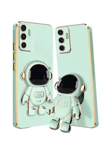 Karwan Vivo Y25 Phone Back Case With Astronaut Holster Stand
