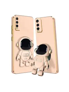 Karwan Vivo Y20 Phone Back Case With Astronaut Holster Stand