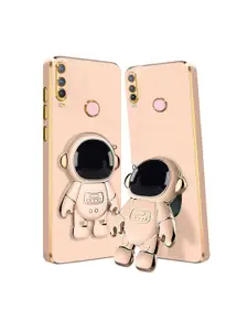 Karwan Vivo Y17 Phone Back Case With Astronaut Holster Stand