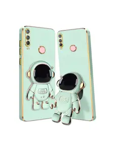 Karwan Vivo Y17 Mobile Back Case With Astronaut Holster Stand-Mint