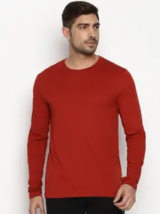 Van Heusen Innerwear Athleisure Solid Anti Bacterial Smart Tech T-Shirt