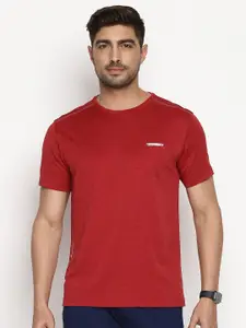Van Heusen Innerwear Performance Solid Swift Dry Crew Neck T-Shirt