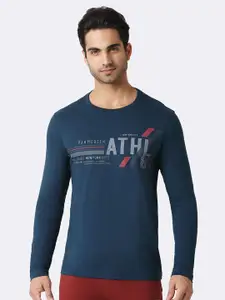 Van Heusen Innerwear Printed Super soft and comfortable Cotton Slim Fit T-shirt