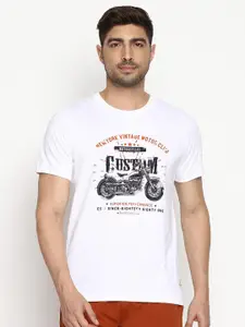 Van Heusen Innerwear Athleisure Men Printed Crew Neck Short Sleeve T-Shirt