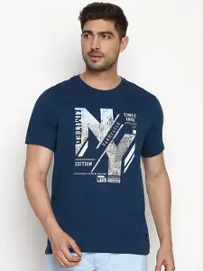 Van Heusen Innerwear Athleisure Lt Chest Print Crew Neck Short Sleeve T-Shirt