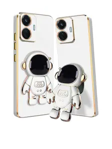 Karwan Vivo T144W Phone Back Case With Astronaut Holster Stand