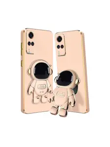 Karwan Vivo Y51 Phone Back Case With Astronaut Holster Stand