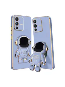 Karwan Vivo V23 Pro Phone Back Case With Astronaut Holster Stand