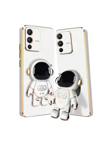 Karwan Vivo V23 Pro Phone Back Cover With Astronaut Holster Stand
