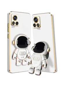 Karwan Vivo Y73 Phone Back Case With Astronaut Holster Stand