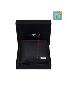 URBAN FOREST Men Leather Two Fold Wallet