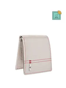 URBAN FOREST Men Leather RFID Two Fold Wallet