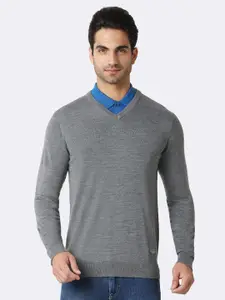 Van Heusen Athleisure V-Neck Long Sleeve Sweater