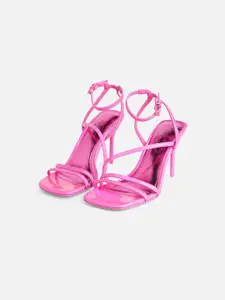 Call It Spring ANGELIC Strappy Party Slim Heels With Ankle Loop