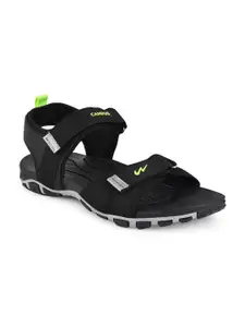Campus Men Textured Velcro Sports Sandal