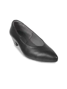 Metro Pointed Toe Block Pumps