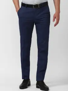Peter England Men Slim Fit Trousers