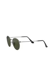 Ray-Ban Men Round Sunglasses with UV Protected Lens 805289439936