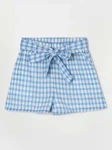Fame Forever by Lifestyle Girls Checked Pure Cotton Shorts