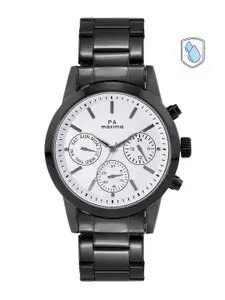 maxima Men Bracelet Style Straps Analogue Chronograph Watch 47341CAGB