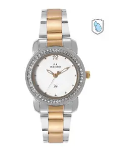 maxima Women Stainless Steel Bracelet Style Straps Analogue Watch 43015CMLT