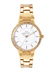 maxima Women Bracelet Style Straps Analogue Watch 44500BMLY