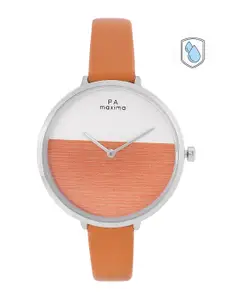 maxima Women Colourblocked Analogue Watch 60591LMLI