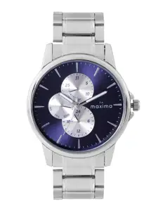 maxima Men Bracelet Style Analogue Multi Function Watch 67131CMGI