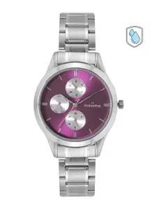 maxima Women Bracelet Style Straps Analogue Multi Function Watch 67452CMLI