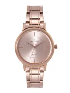maxima Women Bracelet Style Straps Analogue Watch 67090CMLR