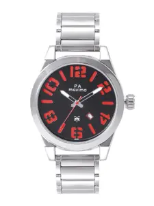 maxima Men Stainless Steel Bracelet Style Straps Analogue Watch 49360CMGI