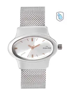 maxima Women Attivo Stainless Steel Bracelet Style Straps Analogue Watch 63760CMLI